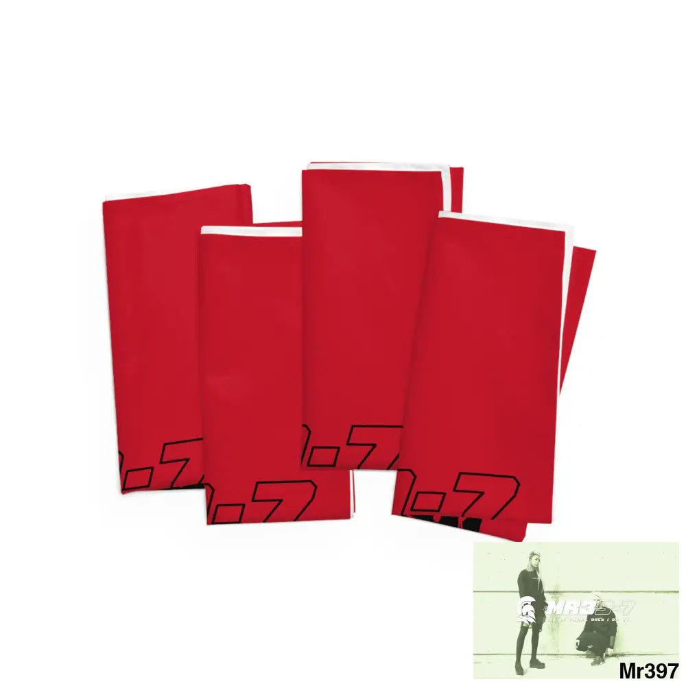 MR39-7 Napkins 4-piece set / White / 19’’ × 19’’ Accessories