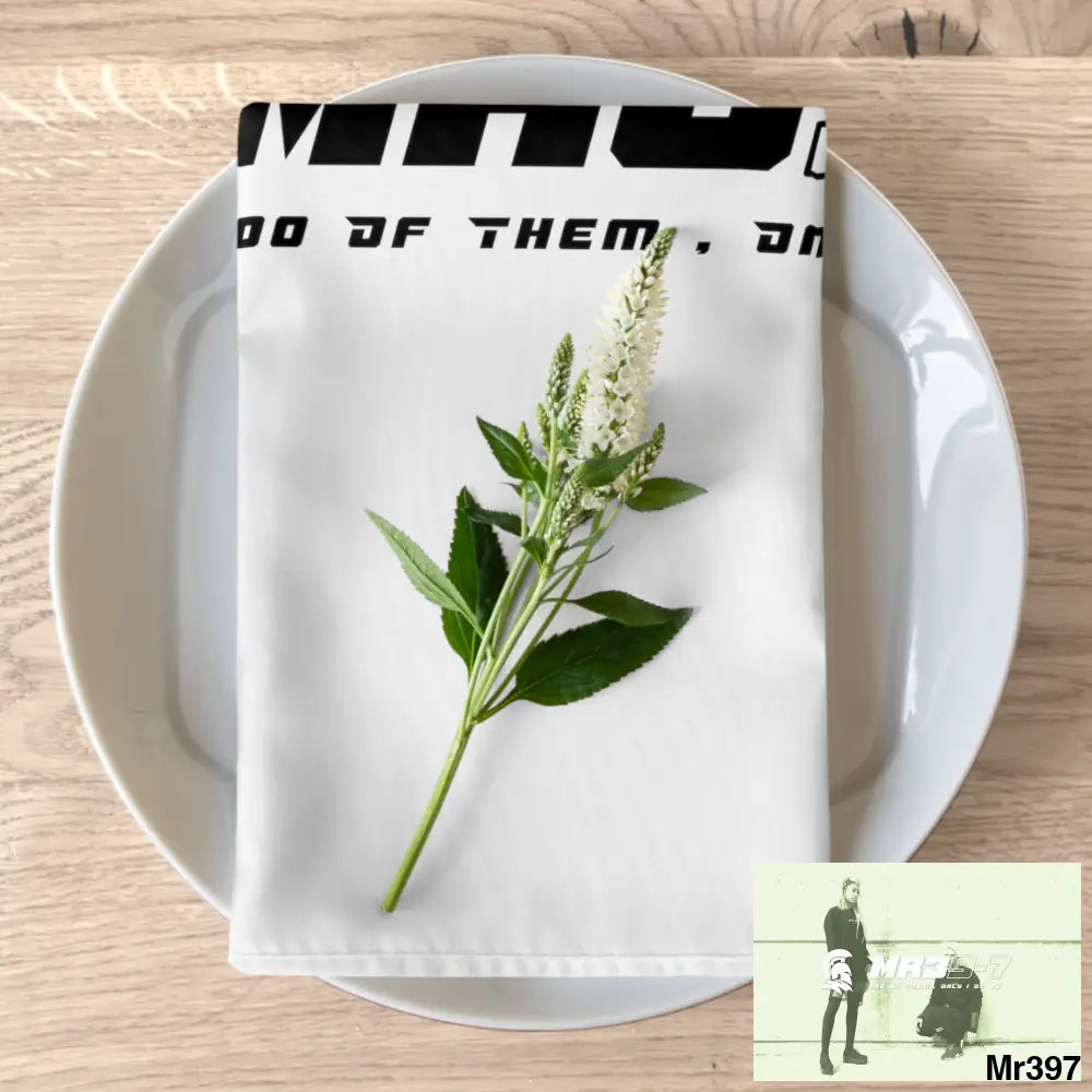 MR39-7 Napkins 4-piece set / White / 19’’ × 19’’ Accessories