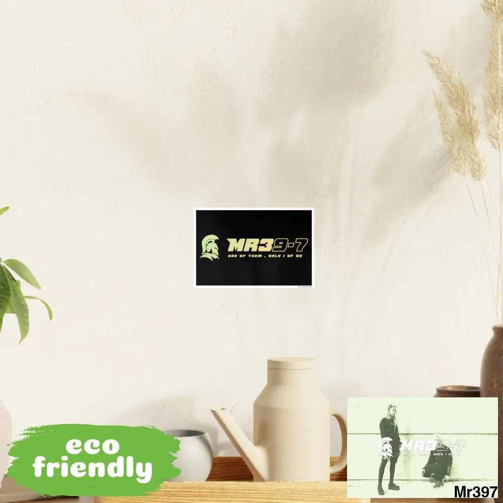 Mr39-7 Photo Art Paper Posters 9’’ x 6’’ (Horizontal) / Satin Poster