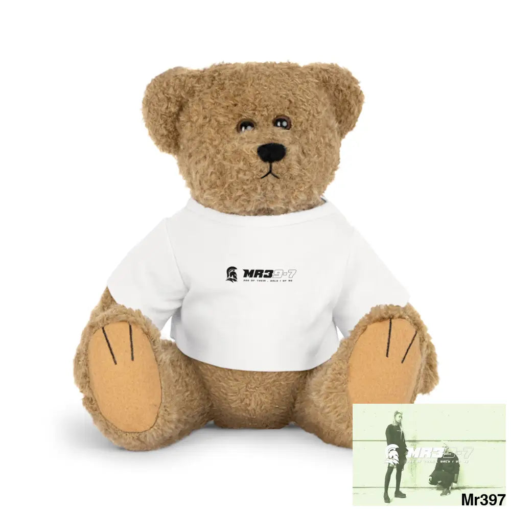 MR39-7 Plush Toy with T-Shirt Bear / White / One size Accessories
