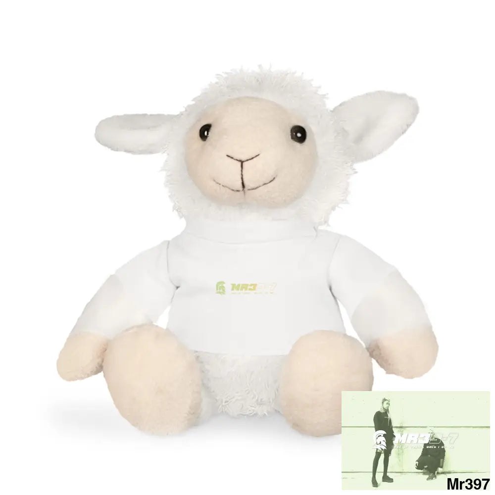 MR39-7 Plush Toy with T-Shirt Sheep / White / One size Accessories