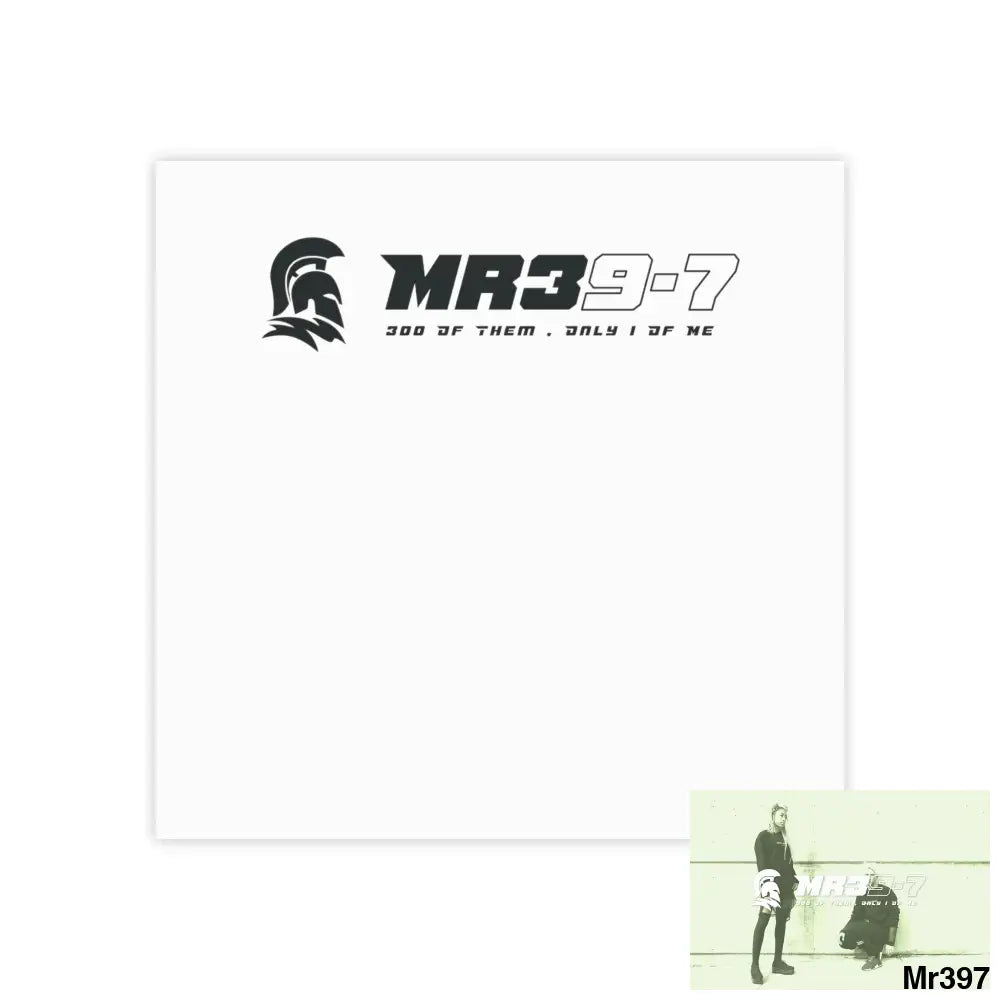 Mr39-7 Post-it® Note Pads 4’’ x 4’’ / White Paper products