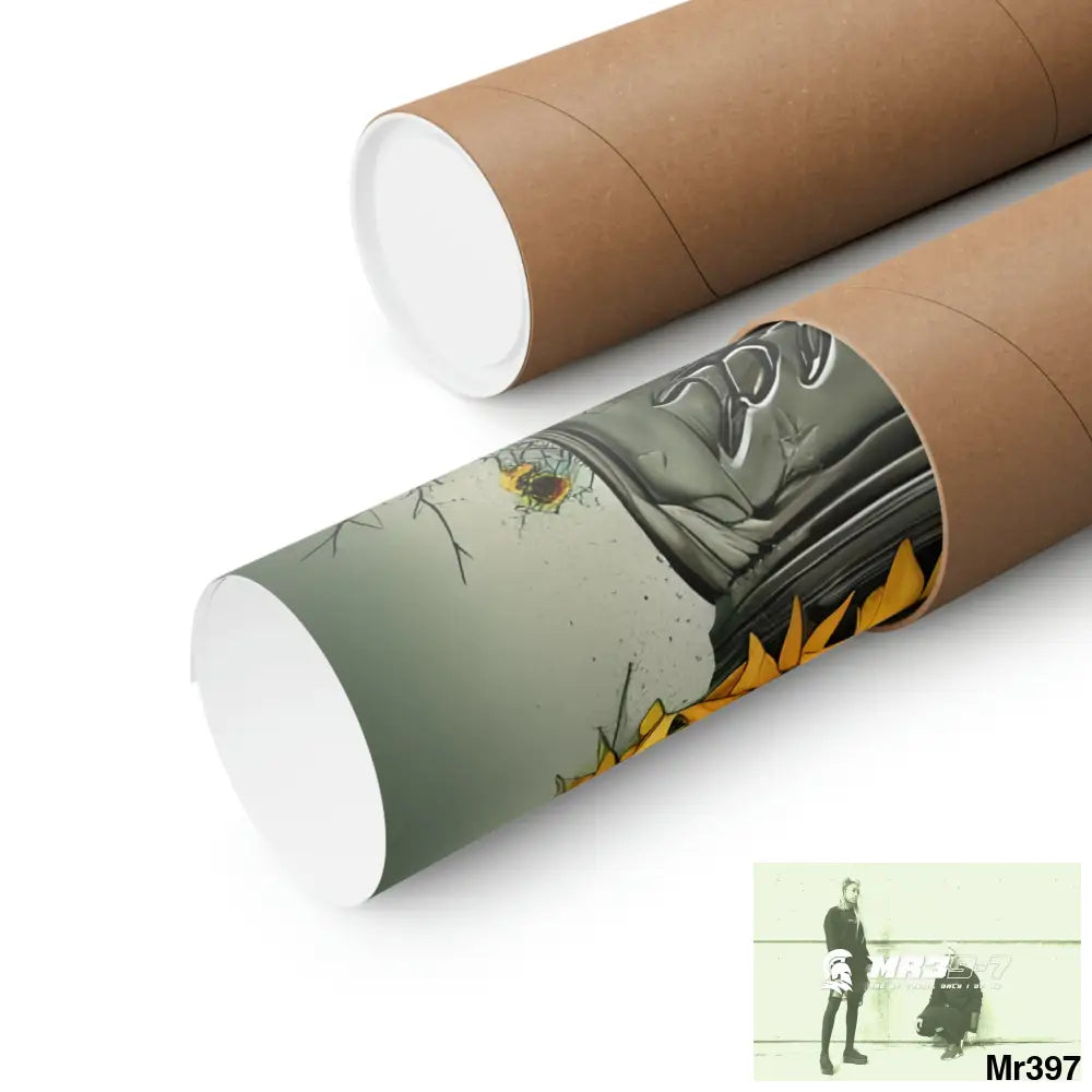 Mr39-7 Relax Fantasy Summer Landscape in a Mason Jar Matte Vertical Posters Poster