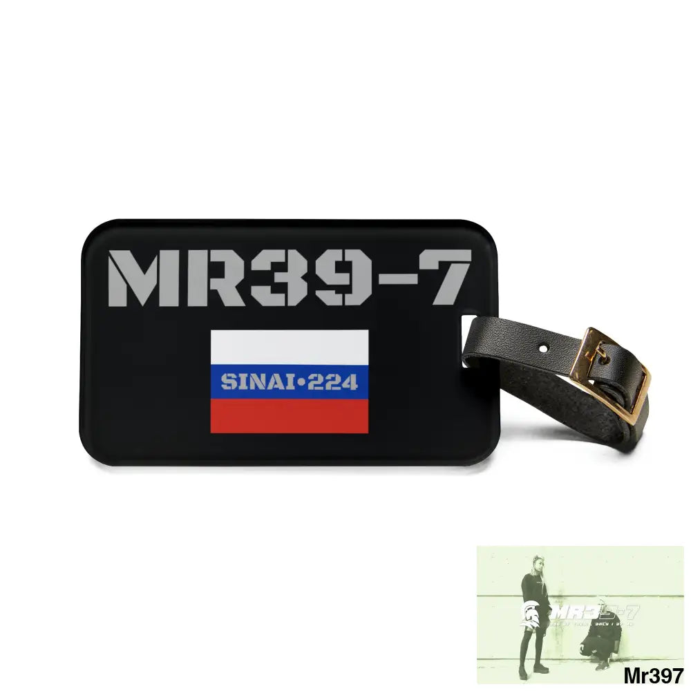 MR39-7 RSF Russia Remembrance 224 Luggage Tag 2.4’’ × 4’’ Accessories