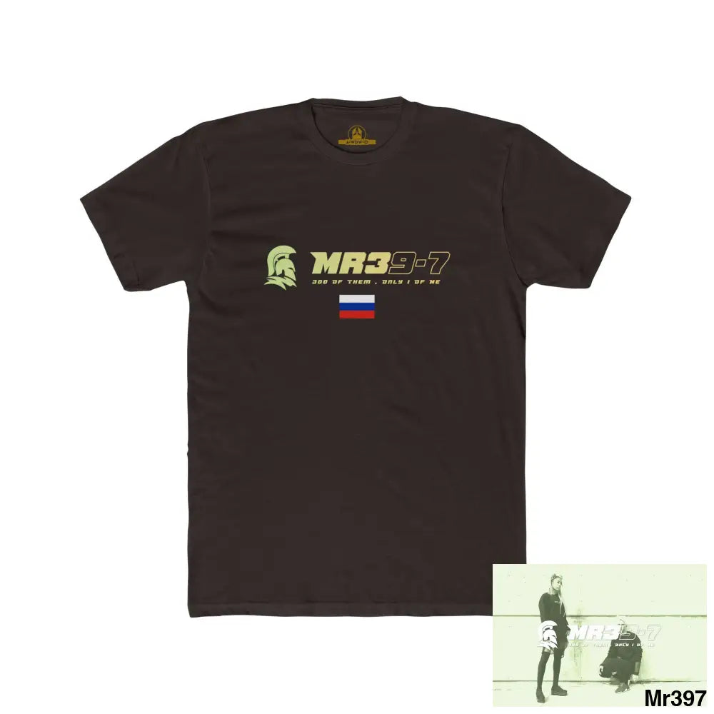 Mr39-7 (Russian Mentality from ?) My Life My Deaths 2001-2024 Their Plans,failed.Tactical GB Men’s Cotton Crew Tee