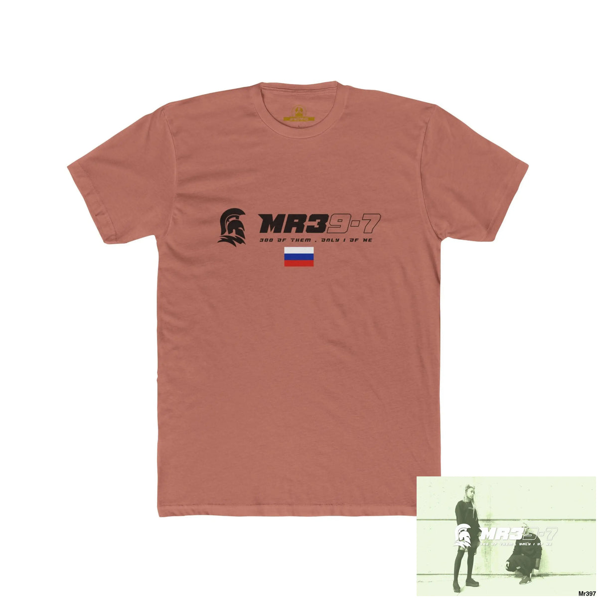 Mr39-7 (Russian Mentality from ?) My Life My Deaths 2001-2024 Their Plans,failed.Tactical GB Men’s Cotton Crew Tee