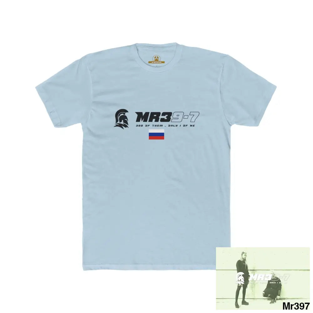 Mr39-7 (Russian Mentality from ?) My Life My Deaths 2001-2024 Their Plans,failed.Tactical GB Men’s Cotton Crew Tee