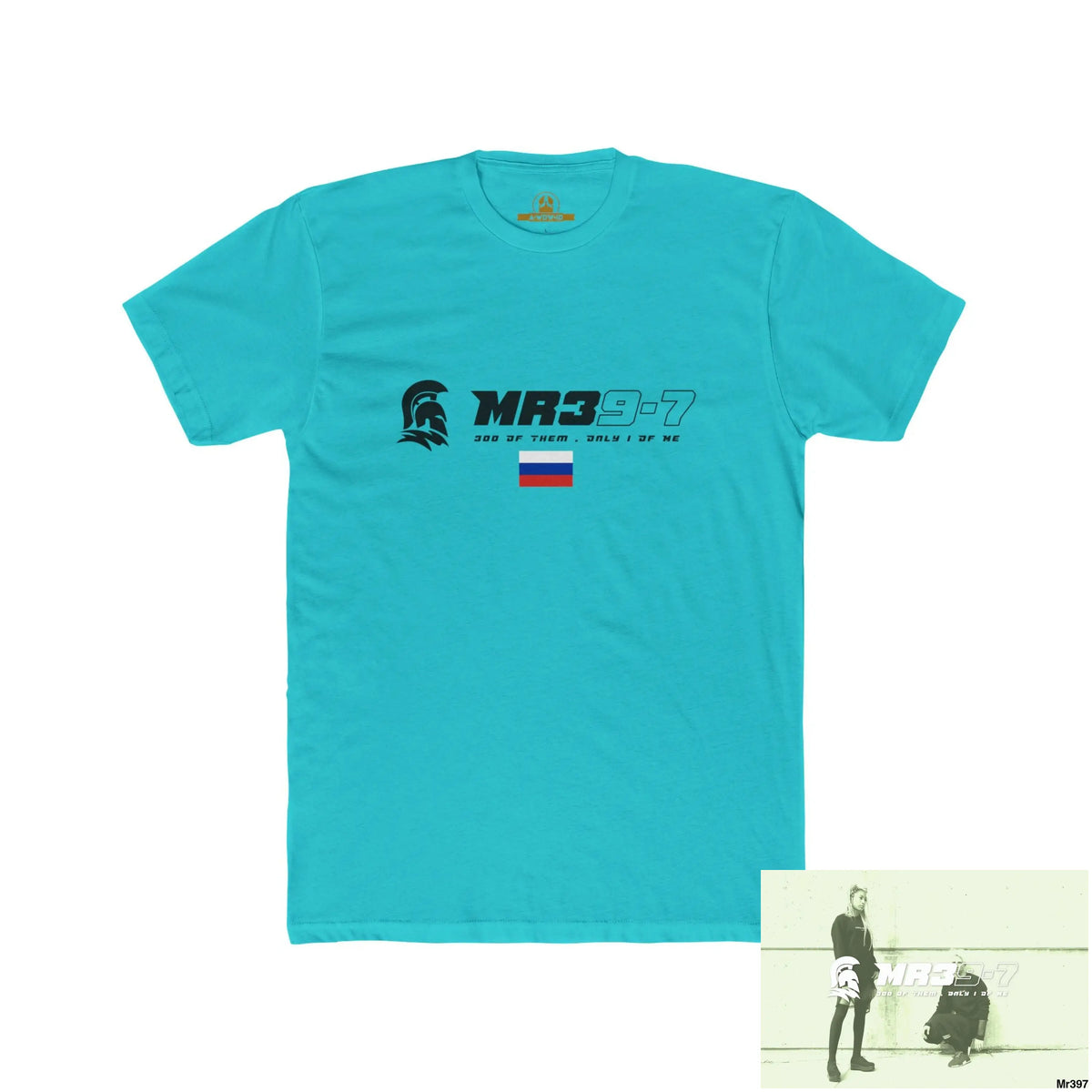 Mr39-7 (Russian Mentality from ?) My Life My Deaths 2001-2024 Their Plans,failed.Tactical GB Men’s Cotton Crew Tee