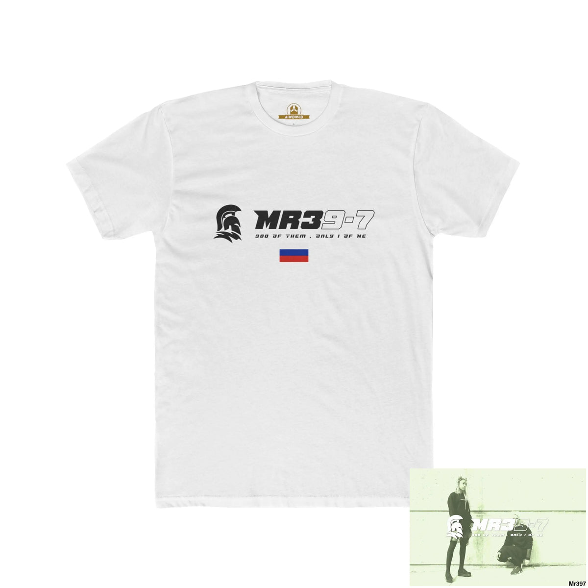 Mr39-7 (Russian Mentality from ?) My Life My Deaths 2001-2024 Their Plans,failed.Tactical GB Men’s Cotton Crew Tee