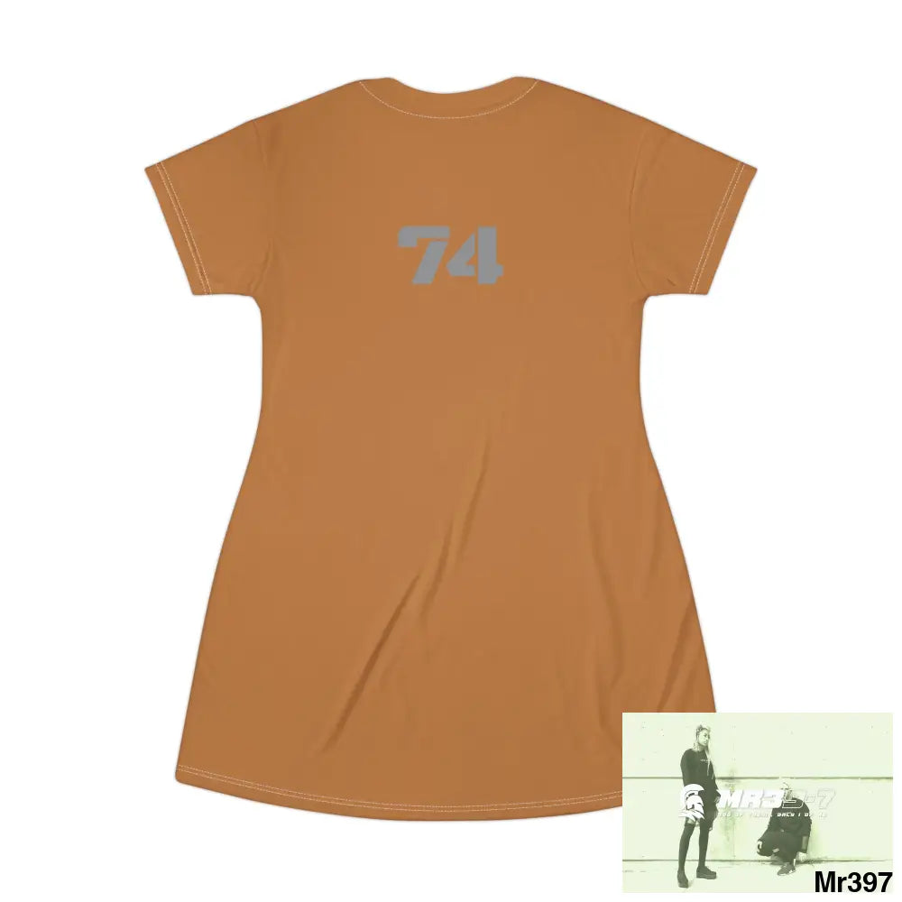 MR39-7 T-Shirt Dress (AOP) All Over Prints