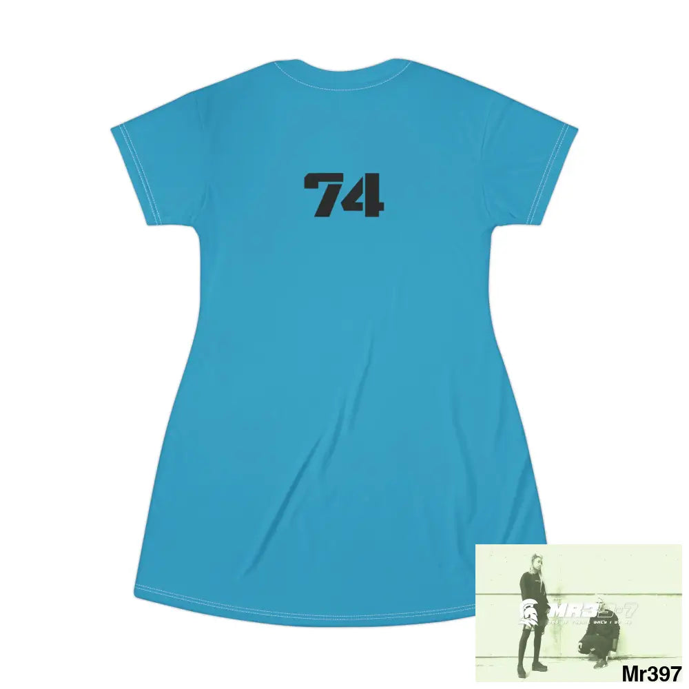 MR39 -7 T-Shirt Dress (AOP) All Over Prints