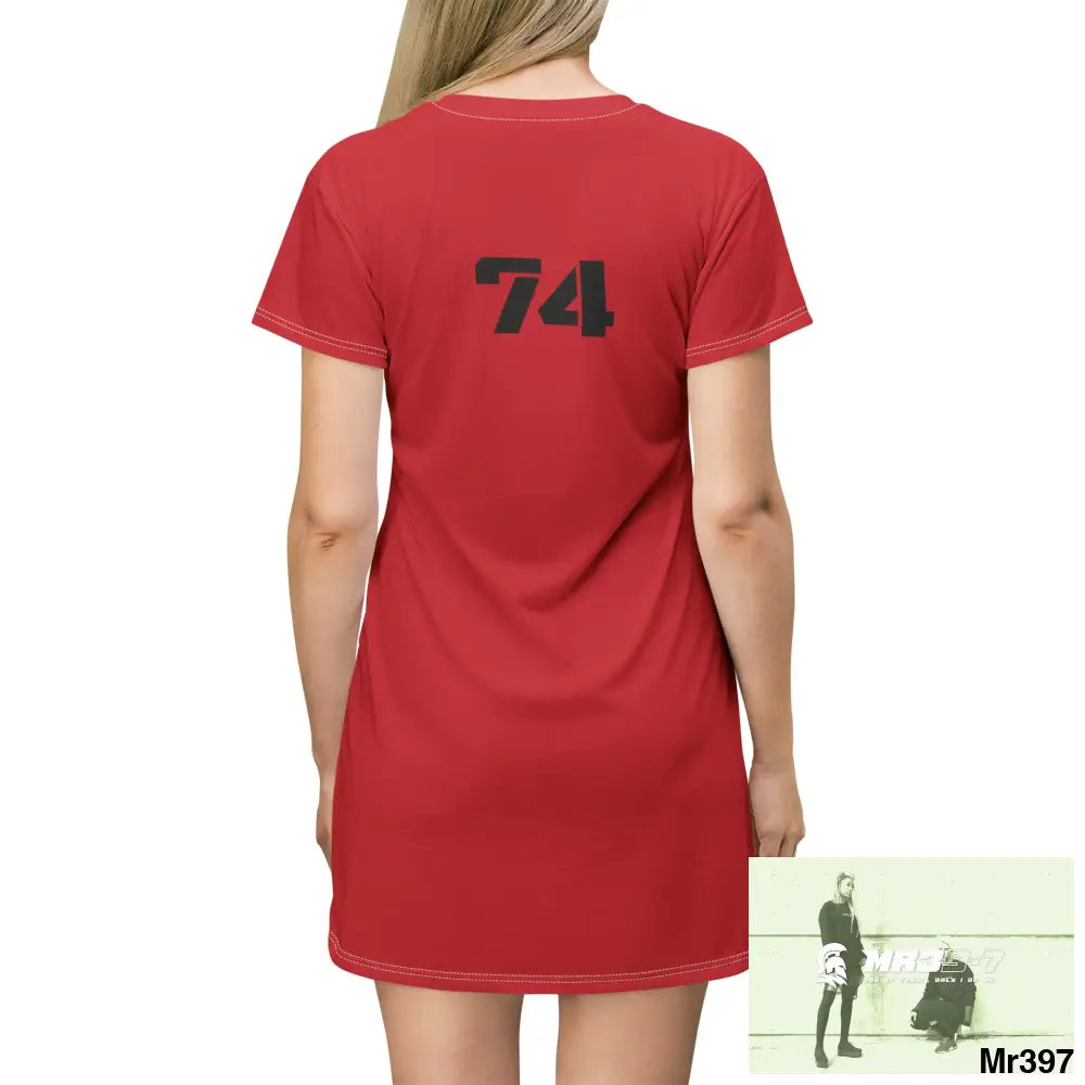 MR39 -7 T-Shirt Dress (AOP) All Over Prints