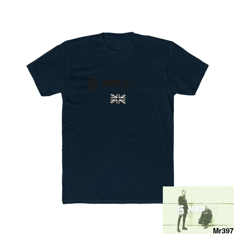 Mr39-7 Tactical GB 2012 My work Colwyn Bay to and from there Heavy Cotton Crew Tee Solid Midnight Navy / XS T-Shirt