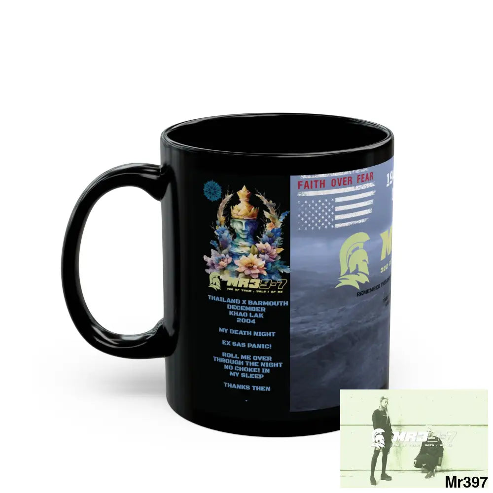 Mr39-7 Tactical SAS Roll over Death night 04/ 20X Strike B Done MT Snowdon 11oz Black Mug GB / Thailand/ Bermo /Snowdon