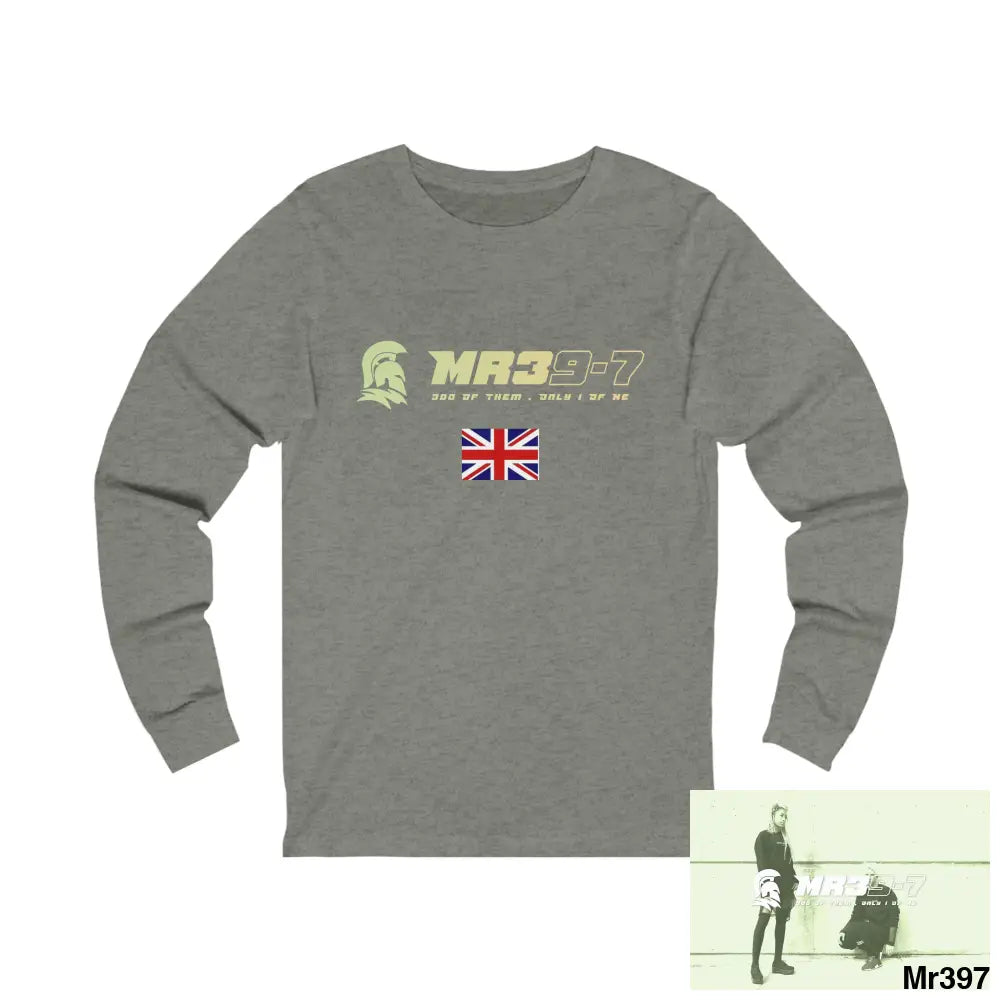 MR39-7 Telford Retail park The Columbians Jersey Long Sleeve Tee S / Grey TriBlend Long-sleeve