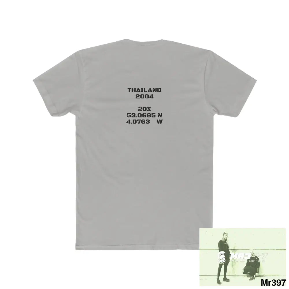 MR39-7 Thailand -SAS - Snowdon -Link Men’s Cotton Crew Tee T-Shirt