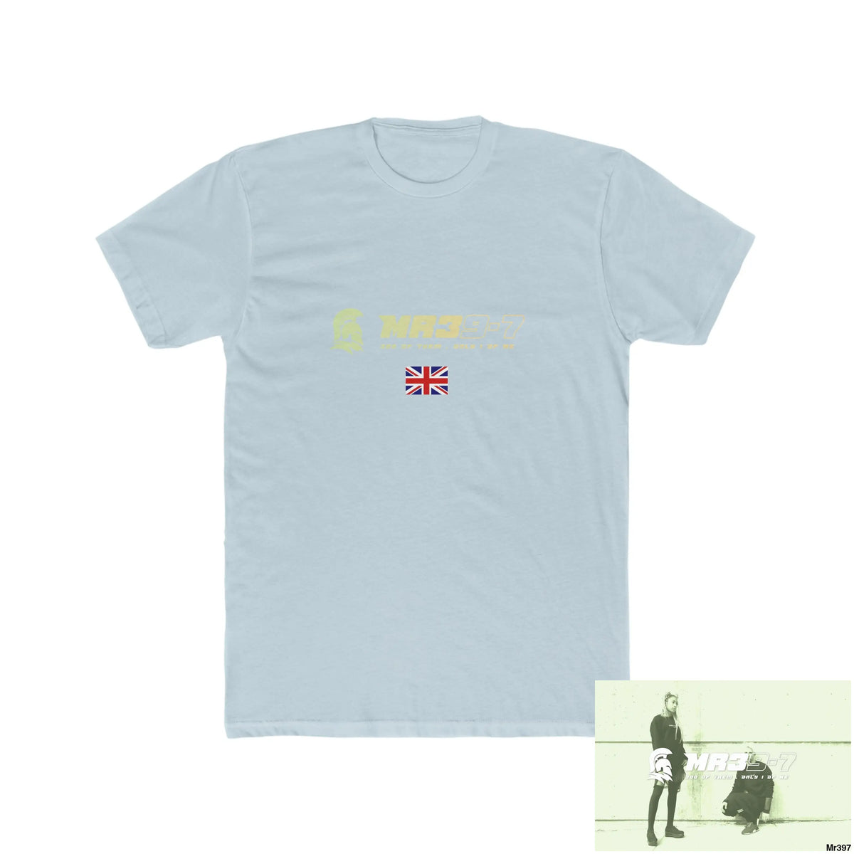 Mr39-7 & The Columbian Elements Shrewsbury 2016 My Work 2022 -23 - Men’s Cotton Crew Tee Solid Light Blue / S T-Shirt