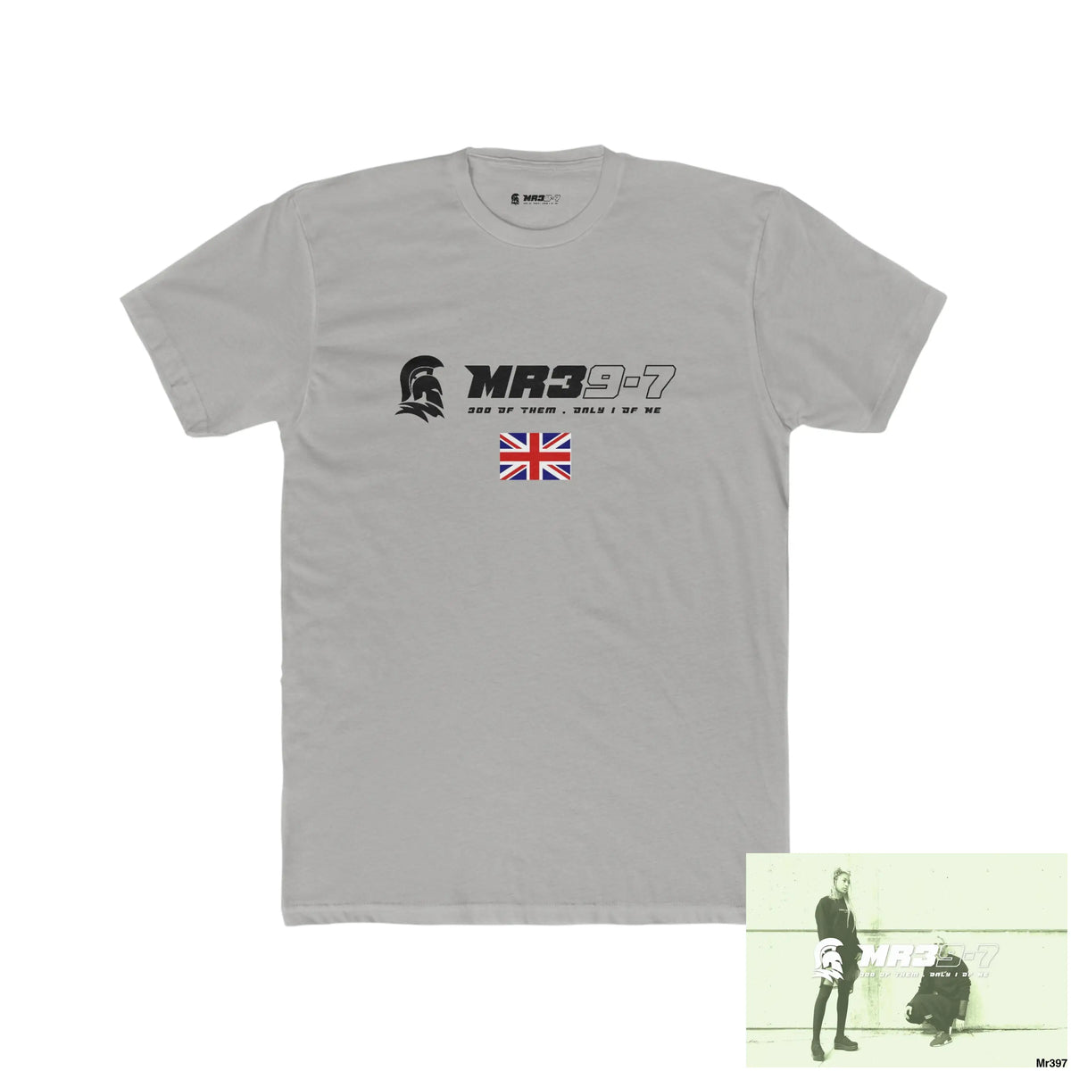 MR39-7 & The Columbian Elements Shrewsbury 2016 - My Work 2022-23 - Men’s Cotton Crew Tee Solid Light Grey / S T-Shirt