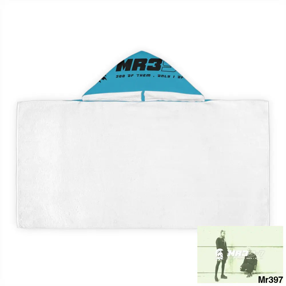 Mr39-7 Youth Hooded Towel 24’’ × 48’’ All Over Prints