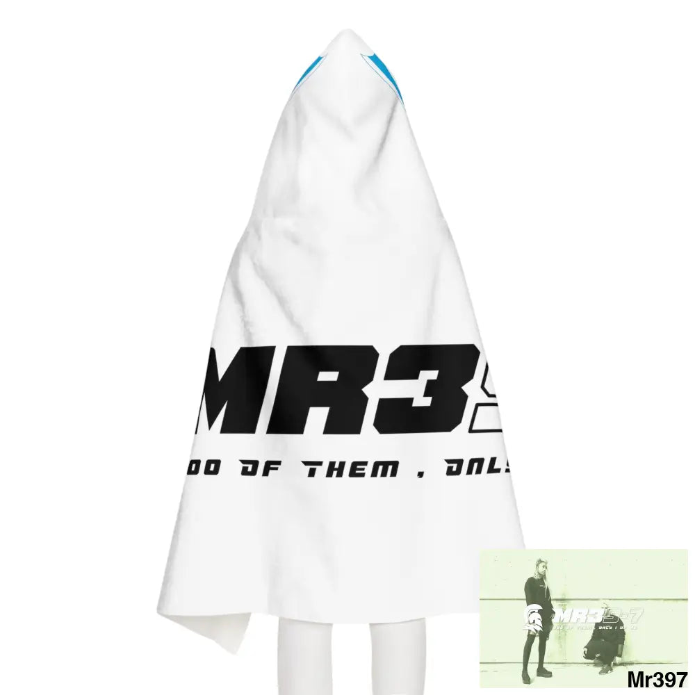 Mr39-7 Youth Hooded Towel 24’’ × 48’’ All Over Prints