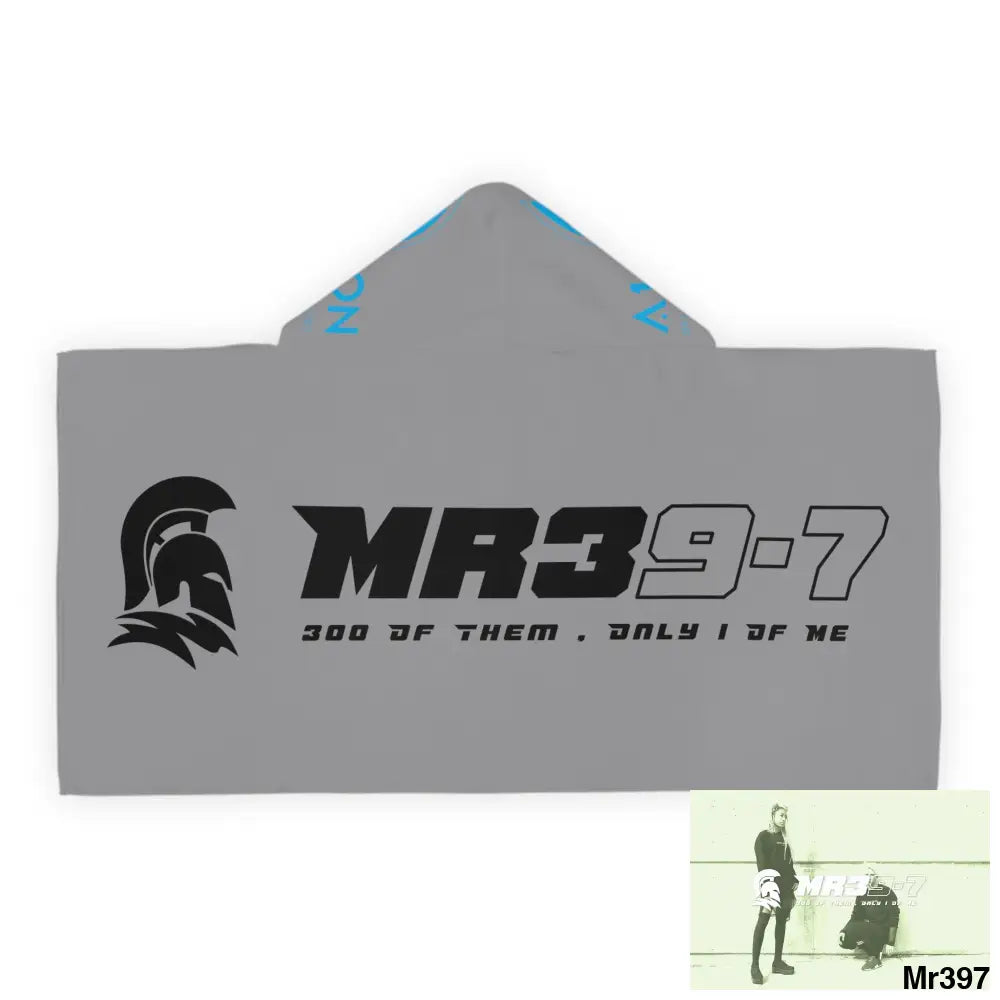 Mr39-7 Youth Hooded Towel 24’’ × 48’’ All Over Prints