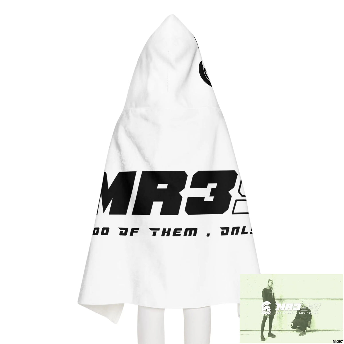 Mr39-7 Youth Hooded Towel 24’’ × 48’’ All Over Prints