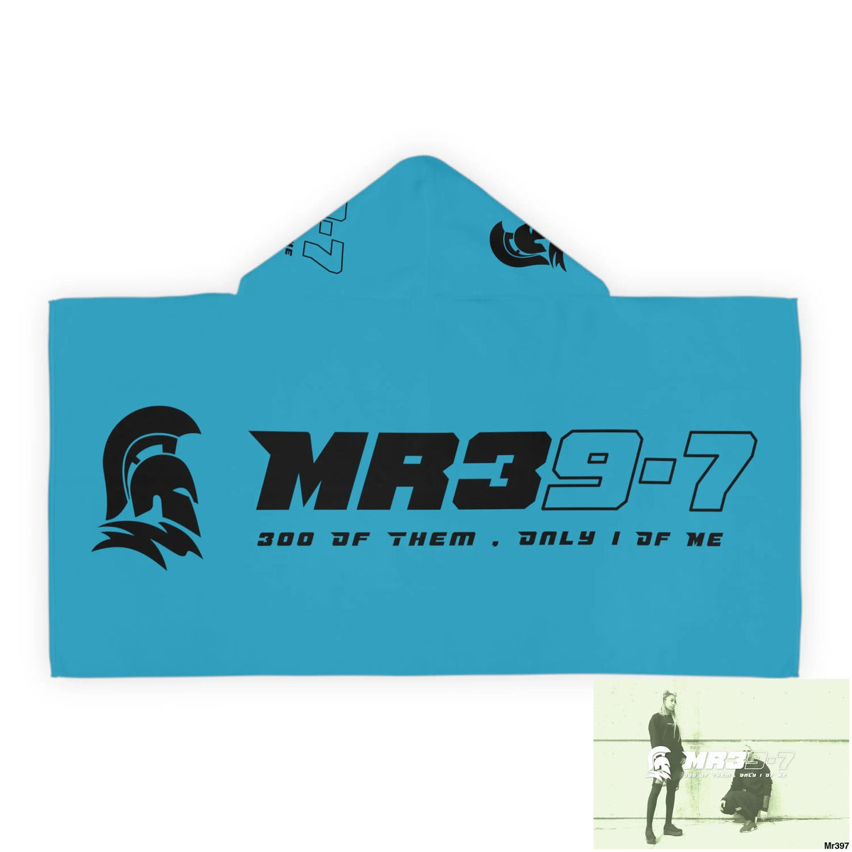 Mr39-7 Youth Hooded Towel 24’’ × 48’’ All Over Prints