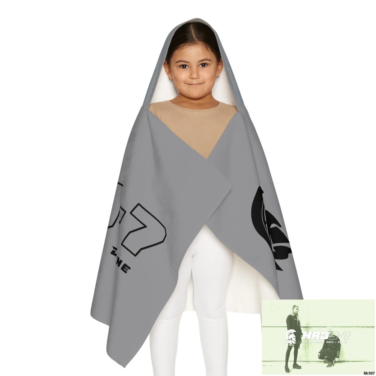Mr39-7 Youth Hooded Towel 24’’ × 48’’ All Over Prints