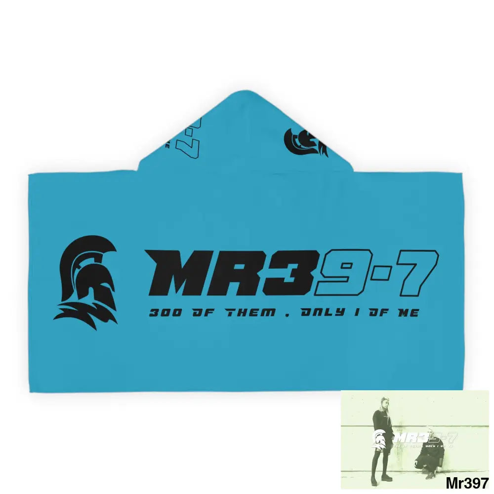 Mr39-7 Youth Hooded Towel 24’’ × 48’’ All Over Prints