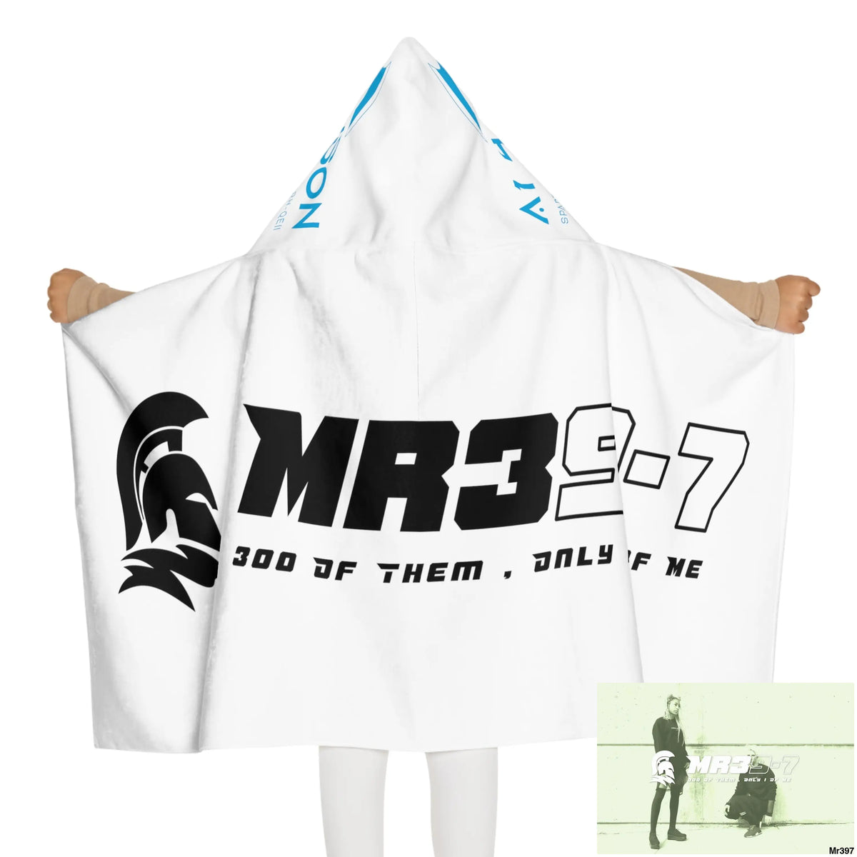 Mr39-7 Youth Hooded Towel 24’’ × 48’’ All Over Prints