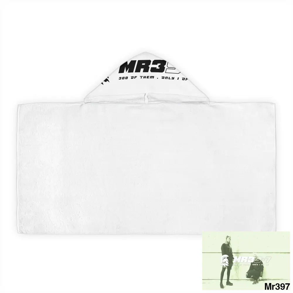 Mr39-7 Youth Hooded Towel 24’’ × 48’’ All Over Prints