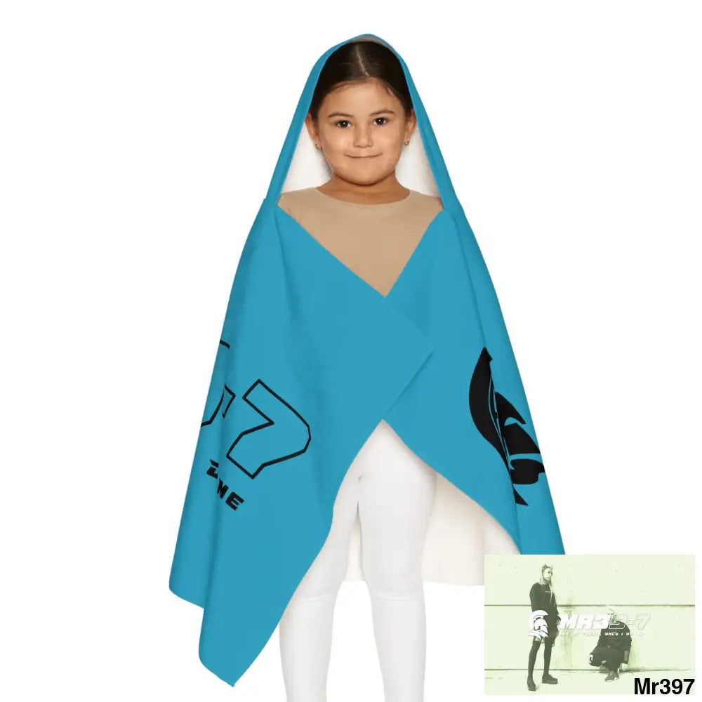Mr39-7 Youth Hooded Towel 24’’ × 48’’ All Over Prints
