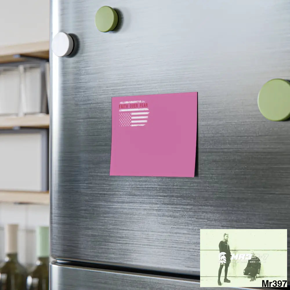 Mr39-7s USA Faith over Fear Post-it® Note Pads Paper products