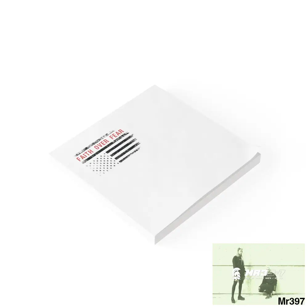 Mr39-7s USA Faith over Fear Post-it® Note Pads Paper products