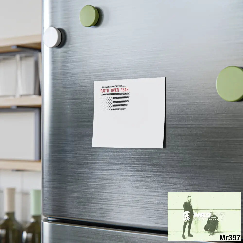 Mr39-7s USA Faith over Fear Post-it® Note Pads Paper products