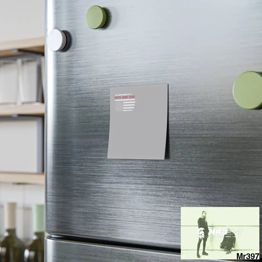 Mr39-7s USA Faith over Fear Post-it® Note Pads Paper products