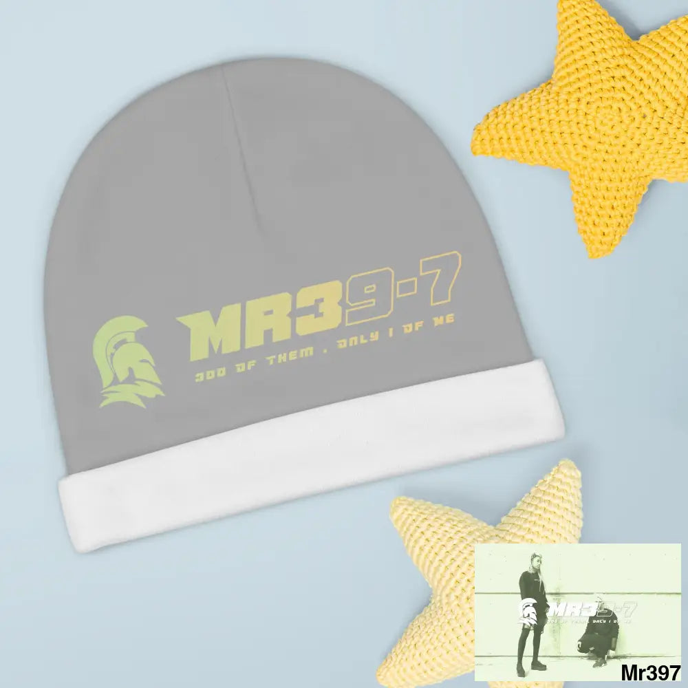 MR39 Baby Beanie (AOP) One size / White All Over Prints