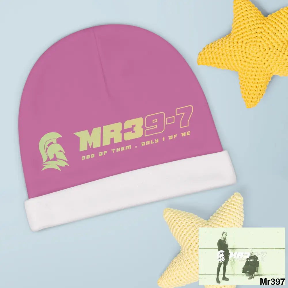 MR39 Baby Beanie (AOP) One size / White All Over Prints