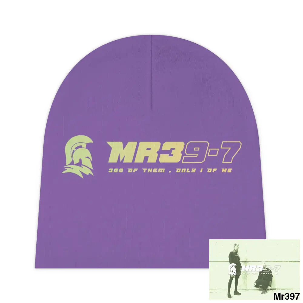 MR39 Baby Beanie (AOP) One size / White All Over Prints