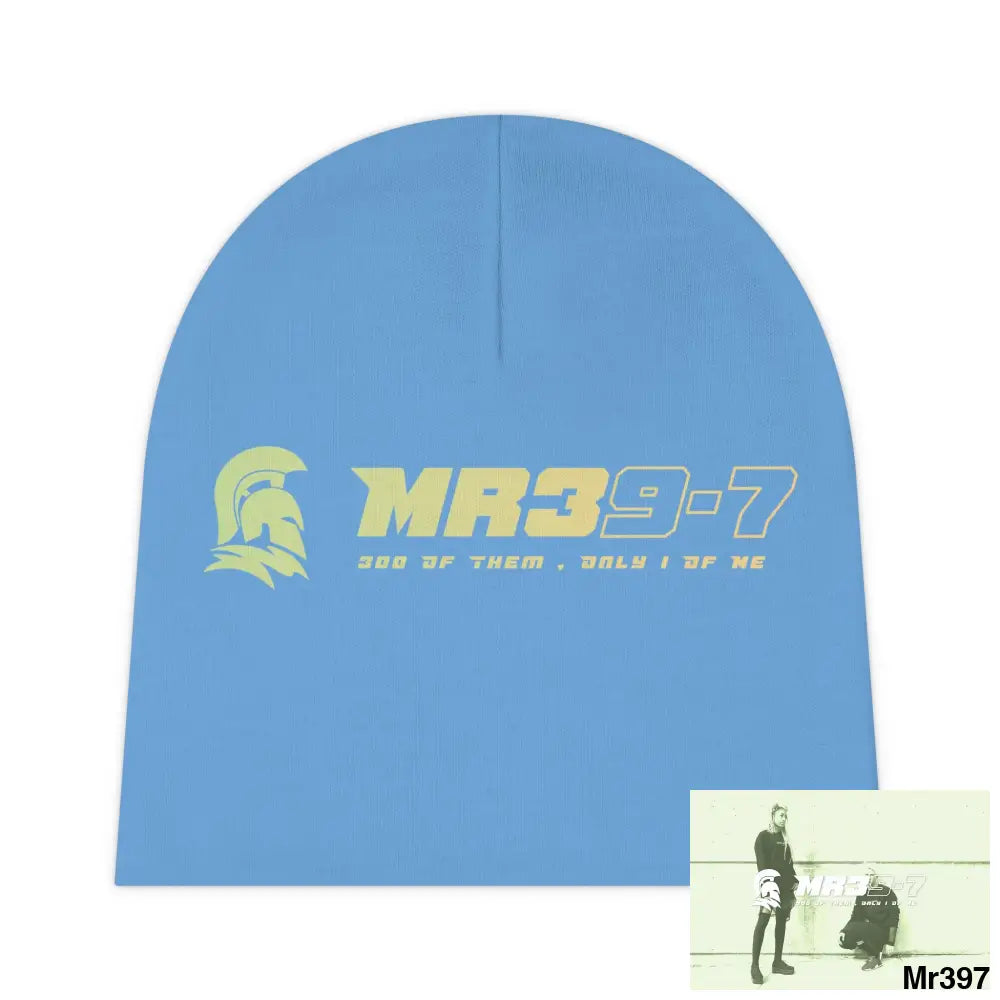 MR39 Baby Beanie (AOP) One size / White All Over Prints