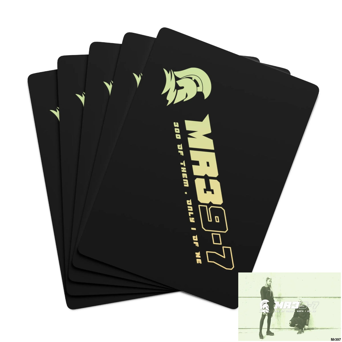 MR39 Custom Poker Cards 2.47’’ x 3.47’’ / White / Semi Glossy Paper products