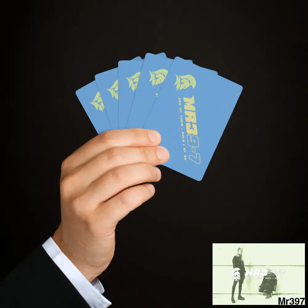 MR39 Custom Poker Cards 2.47’’ x 3.47’’ / White / Semi Glossy Paper products