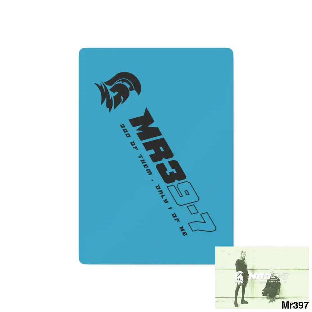 MR39 Custom Poker Cards 2.47’’ x 3.47’’ / White / Semi Glossy Paper products