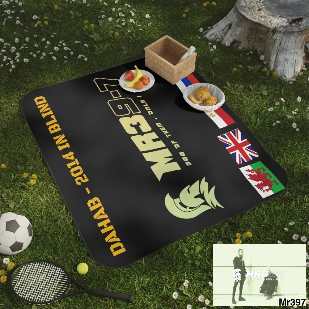 MR39 Dahab Picnic Blanket 61’’ × 51’’ Home Decor