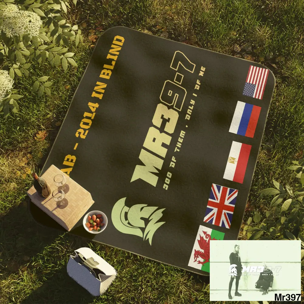 MR39 Dahab Picnic Blanket 61’’ × 51’’ Home Decor