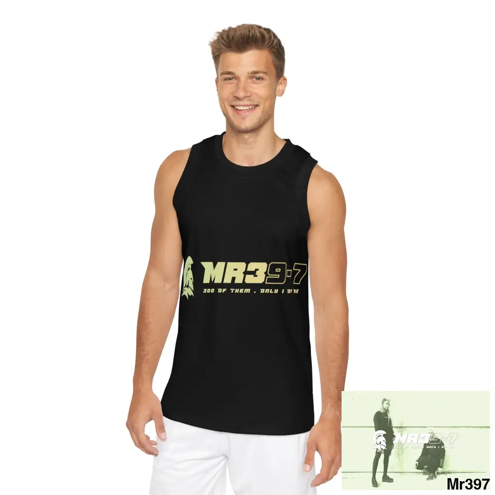 Mr39 - FK County Lines Unisex Basketball Jersey (AOP) XS / Black rib All Over Prints