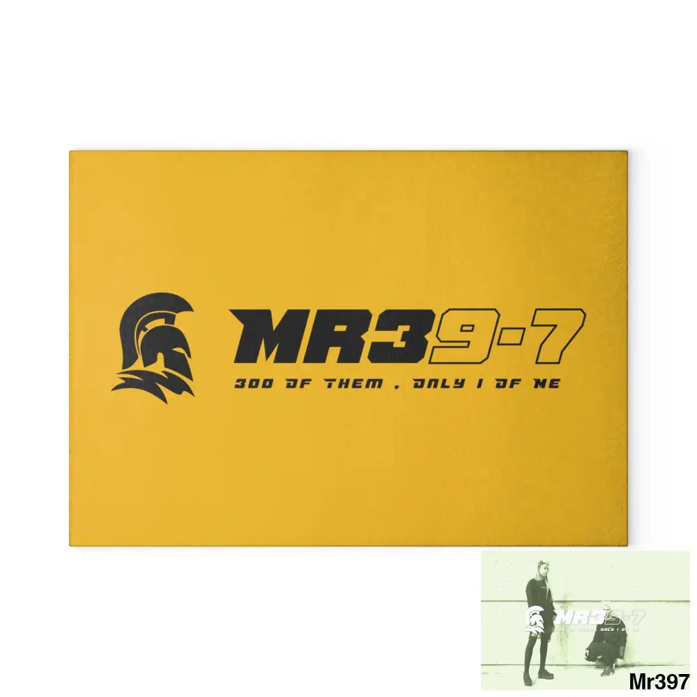 MR39 Glass Cutting Board 8’’ x 11’’ / Rectangle Home Decor