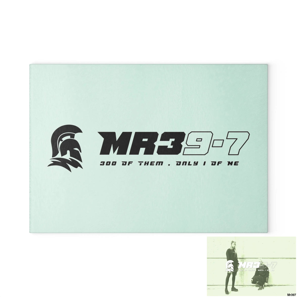 MR39 Glass Cutting Board 8’’ x 11’’ / Rectangle Home Decor