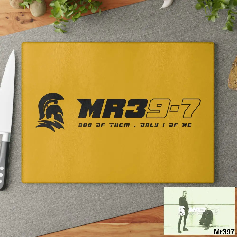MR39 Glass Cutting Board Home Decor