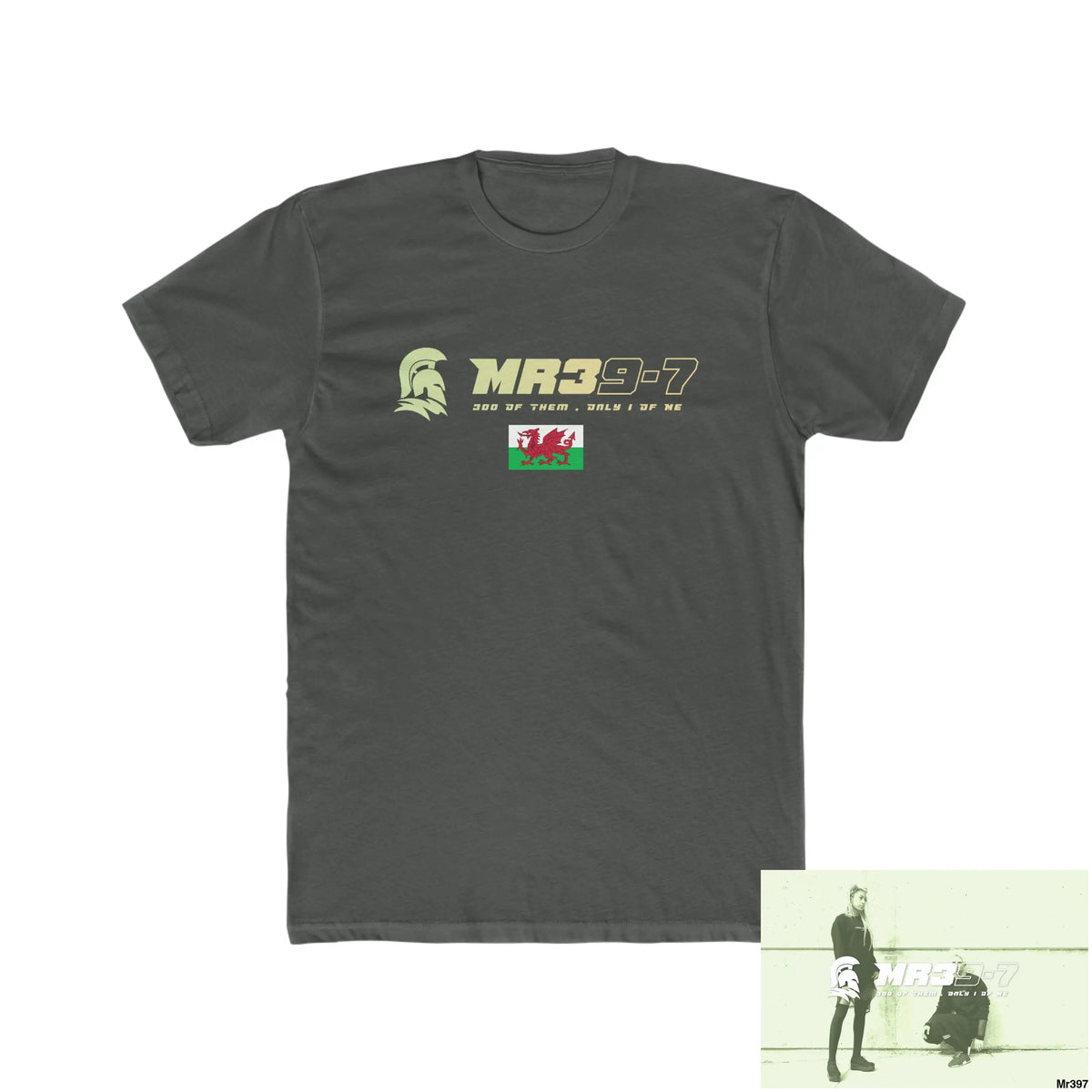 MR39 Gwynedd Men’s Cotton Crew Tee Solid Heavy Metal / XS T-Shirt